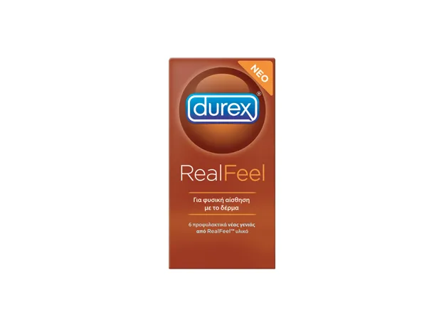 Real Feel 9 προφυλακτικά  Durex - Προφυλακτικά στο Pharmakeio Online