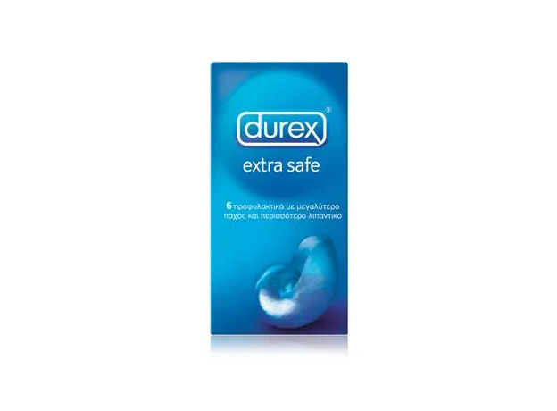 Extra Safe 6 προφυλακτικά  Durex - Προφυλακτικά στο Pharmakeio Online