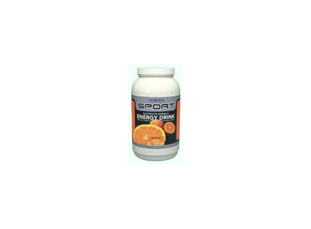 Orange Energy Drink 1000gr  Lamberts - Ενέργεια-Τόνωση στο Pharmakeio Online