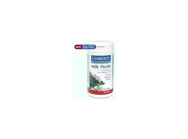 Lamberts - MILK THISTLE Γαϊδουράγκαθο 90 tabs - Γαιδουράγκαθο Milk thistle στο Pharmakeio Online