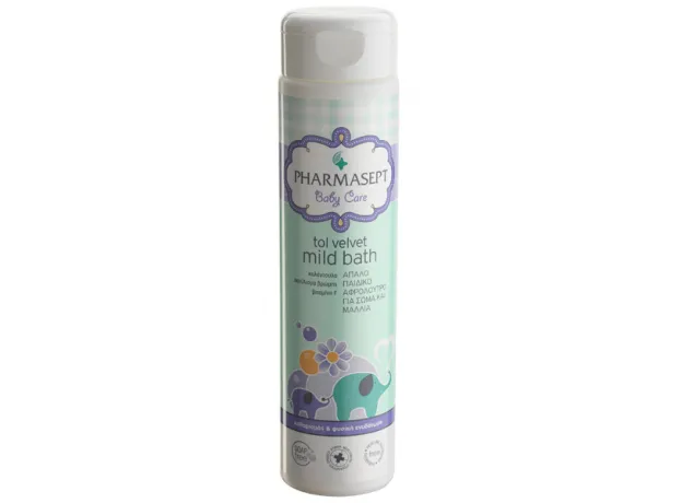 Tol Velvet Baby Mild Bath 300ml  PharmaSept - Αφρόλουτρα-σαμπουάν στο Pharmakeio Online
