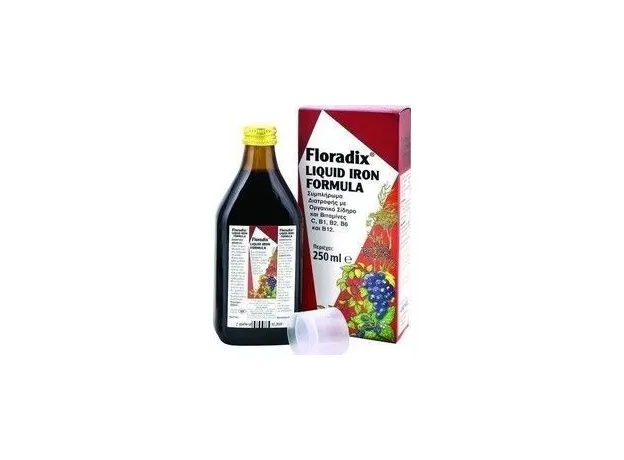 Floradix 250 ml POWER HEALTH τονωτικό συμπλήρωμα με οργανικό σίδηρο, βιταμίνες Βcomplex ,βιταμίνη C, εκχυλίσματα φυτών και χυμούς φρούτων - Ενέργεια-Τόνωση στο Pharmakeio Online