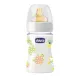 Chicco Μπιμπερό γυάλινo 150ml ΘΚαουτσ. Nature Glass 0% BPA Με Σχέδια - Μπιμπερό στο Pharmakeio Online