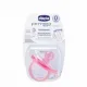 Chicco Πιπίλα όλο σιλικόνη Physio Soft 0+ Ρόζ - Πιπίλες στο Pharmakeio Online